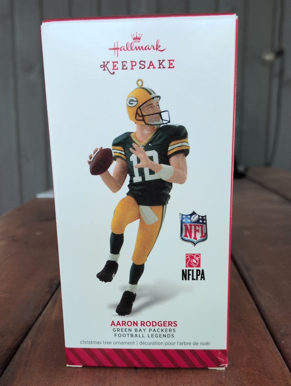 Aaron Rodgers Hallmark Keepsake Ornament ~ 2014 GREEN BAY PACKERS